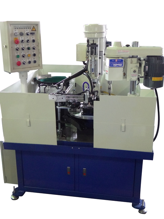 Auto. Feeding Rotary Index Multistation Vertical Processing Machine