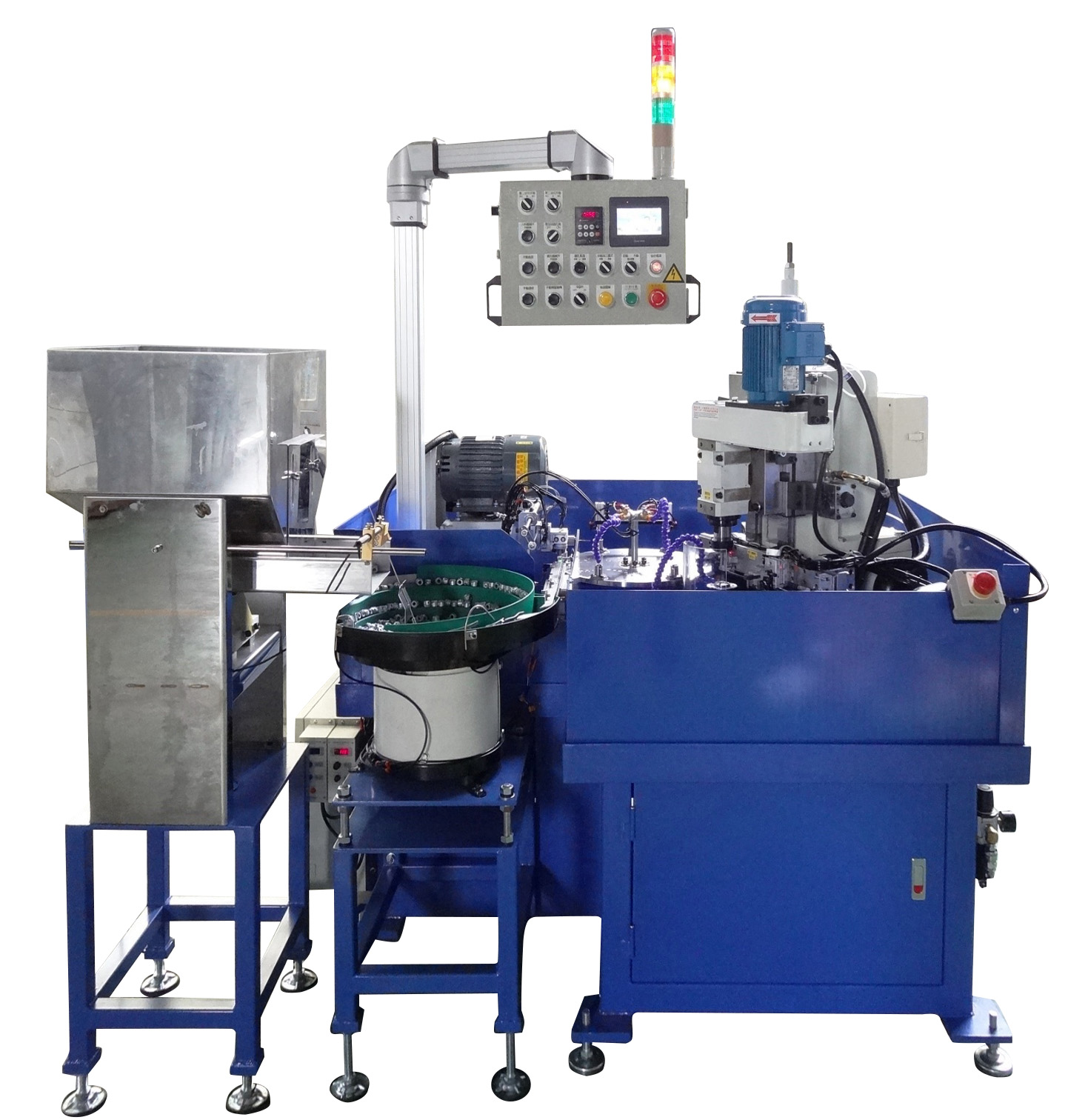 Auto. Feeding Rotary Index Multistation Horizontal Processing Machine