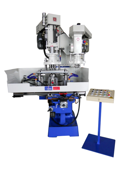 鑽孔移位攻牙複合機配多軸器
