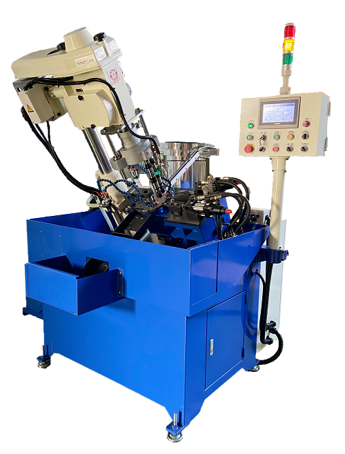 Servo Numerical Control Auto. Feeding Tapping Machine-Slanting type